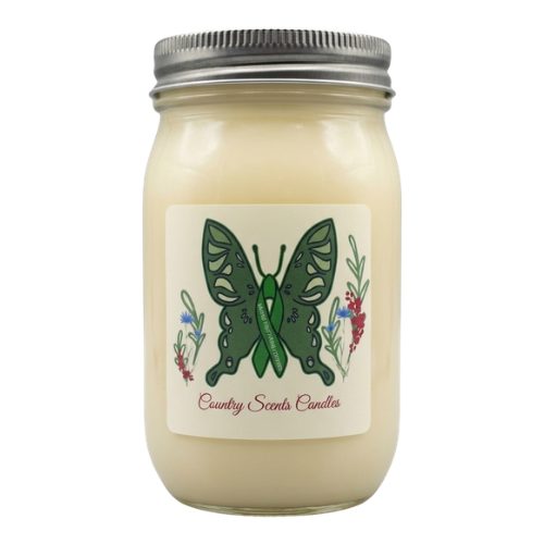 Mental Health Awareness 16oz candle (Vanilla Buttercream Scent) Mental Health Awareness 16oz candle (Vanilla Buttercream Scent)