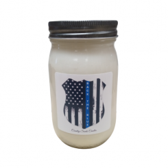 Police Awareness 16oz candle 