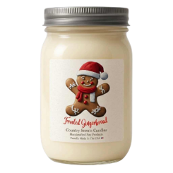 Frosted Gingerbread 16oz Limited Edition Candle 