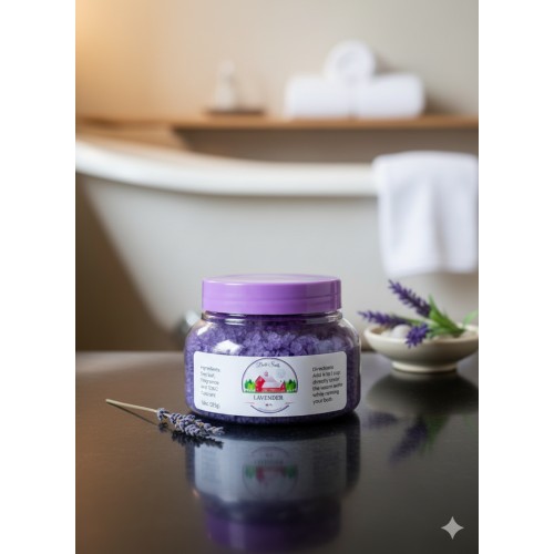 Lavender 10oz Bath Salts 