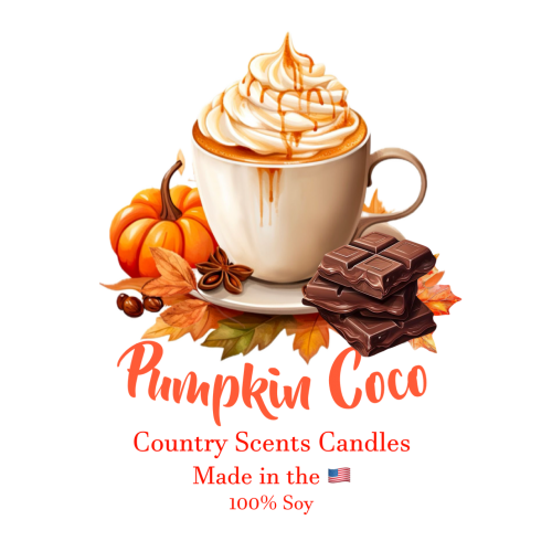 Pumpkin Coco 8oz Limited Edition Candle 