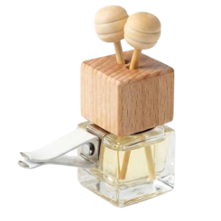 Vent Clip Car Fresheners Clear Glass Diffuser 