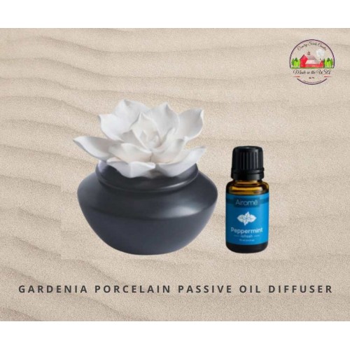 Gardenia Porcelain Passive Oil Diffuser NEW