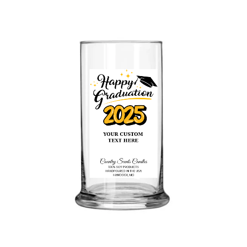 Custom 20oz Graduation Candle 2