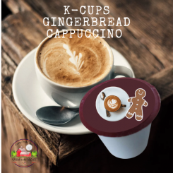 Gingerbread Cappuccino K-Cup coffee (12 count)