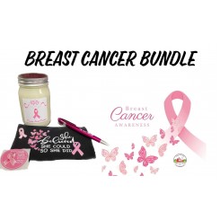 Breast Cancer Charity Candle Bundle