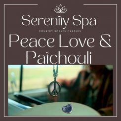 Peace Love and Patchouli 16oz candle