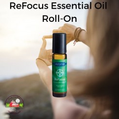 Roll-On Essential Oil Refocus Blend Roll-On