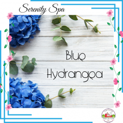 Blue Hydrangea small melt