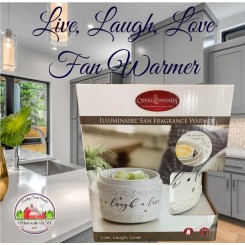 Live laugh love Fan Warmer