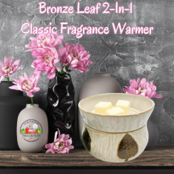 Bronze leaf 2-In-1 Classic Fragrance Warmer