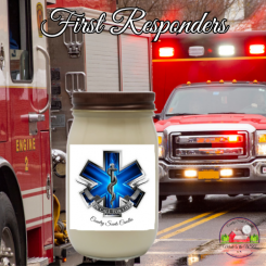 First Responder Awareness 16oz candle First Responder Awareness 16oz candle
