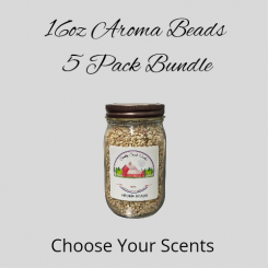 5 Pack of  16oz Jar of Aroma Beads Bundle