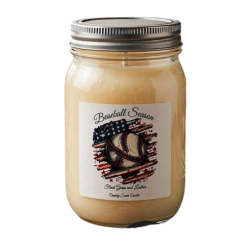 Baseball Season 16oz candle