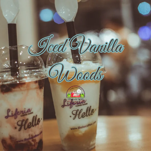 Iced Vanilla Woods 8oz jar of aroma beads