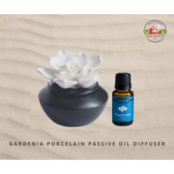 Gardenia Porcelain Passive Oil Diffuser NEW