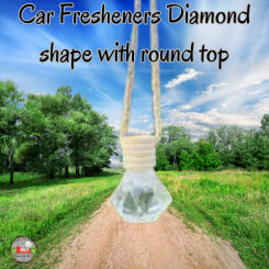 Car Fresheners Diamond shape with round top Car Fresheners Diamond shape with round top
