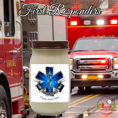 First Responder Awareness 16oz candle 