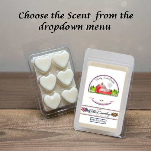 Heart Shaped 2.5oz Melt