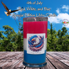 Red White and Blue 20oz Candle 