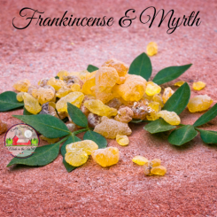 Frankincense and Myrth 8oz candle