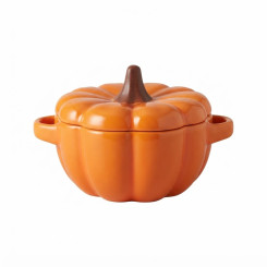 32oz Pumpkin 3 Wick Candle Orange 