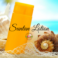 Suntan Lotion 16oz jar of aroma beads