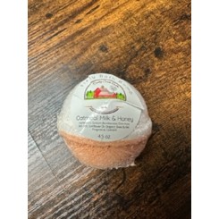 Oatmeal Milk and Honey bath bomb
