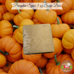 Pumpkin Spice 5oz soap bar