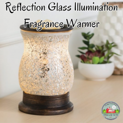 Reflection Glass Illumination Fragrance Warmer