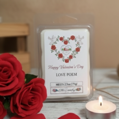 Valentine Label A Small Melt