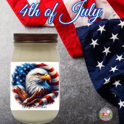 Independence Day B 16oz candle 