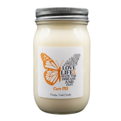 Multiple Sclerosis Awareness 16oz candle 