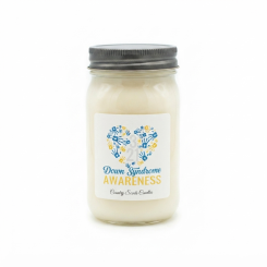 Down Syndrome Awareness 16oz candle 