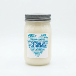 Child Abuse Awareness 16oz candle (Vanilla Scent)