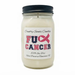 Breast Cancer Awareness Candle B