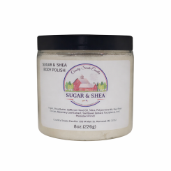 Blood Orange 8oz Sugar and Shea Body Polish