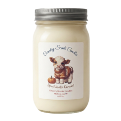 Spicy Vanilla Caramel 16oz Limited Edition Candle 