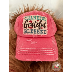 Thankful Blessed hat