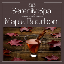 Maple Bourbon 16oz candle