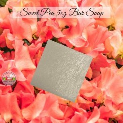 Sweet Pea 5oz soap bar