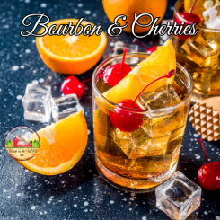 Bourbon And Cherries 8oz candle