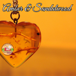 Amber and Sandalwood small melt