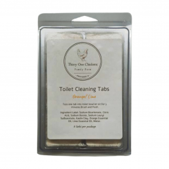 Toilet cleaning tabs (Orange and Lime Scent)