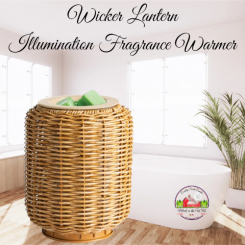 Wicker Lantern  Illumination Fragrance Warmer