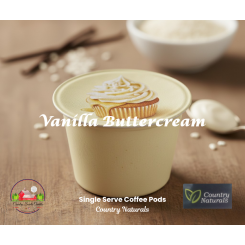 Vanilla Buttercream Single Serve Coffee Pods (12 count)