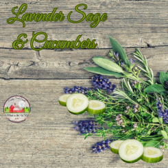 Lavender Sage and Cucumber 16oz jar of aroma beads