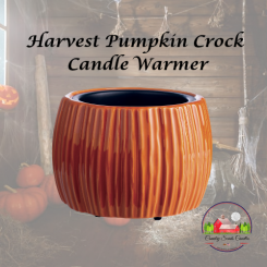 Harvest Pumpkin Crock Candle Warmer