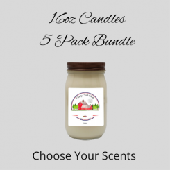 16oz Candle 5 Pack Bundle