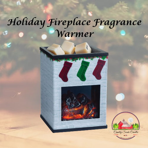 Holiday Fireplace Illumination Fragrance Warmer